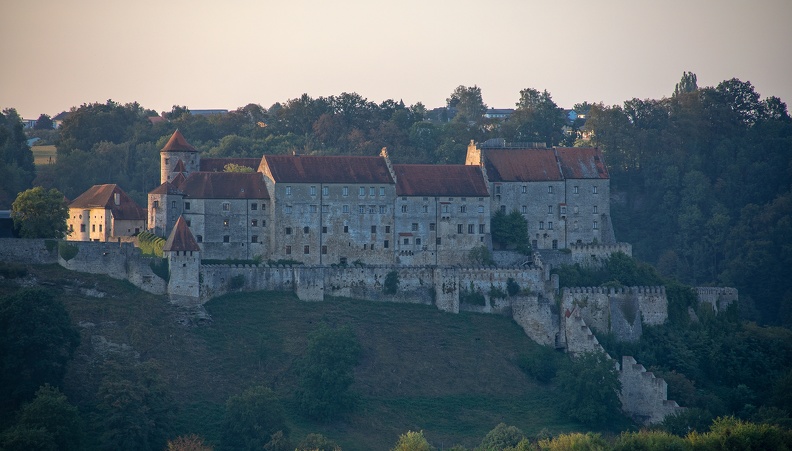 Blick auf Burghausen